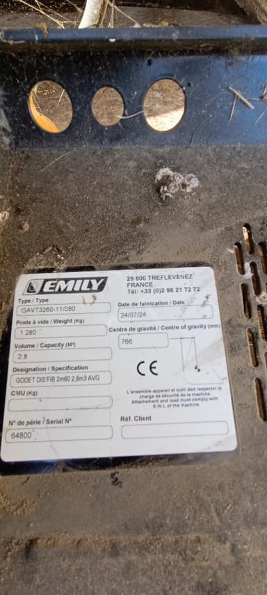 Godet Desileur EMILY Gavt 2m60 - photo 4