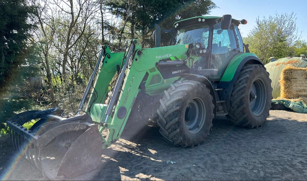 Tracteur chargeur DEUTZ FAHR 6165.4 AGROTRON TTV - photo principale