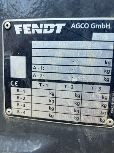 Tracteur FENDT 826 VARIO PROFI + - photo 3