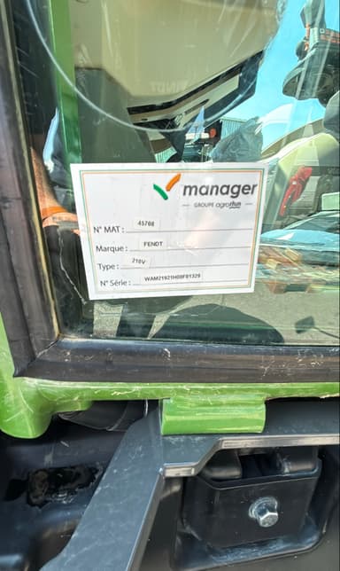 Tracteur FENDT 210V - photo 5
