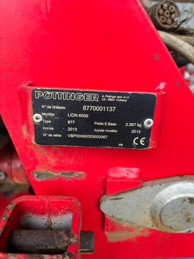 Combine de Semis POTTINGER Lion 6000 - photo 3
