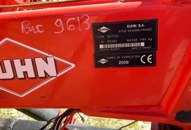 Faneuse KUHN GF 7702 - photo 2