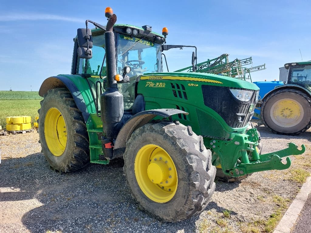 Tracteur JOHN DEERE 6155M - photo principale