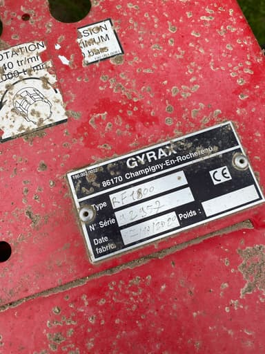 Broyeur d'accotement GYRAX RF 1800 - photo 5