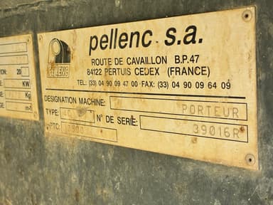 Machine à vendanger PELLENC Optimum 670 ES - photo 5