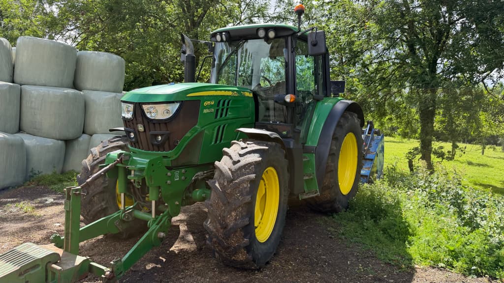 Tracteur JOHN DEERE 6115M - photo principale