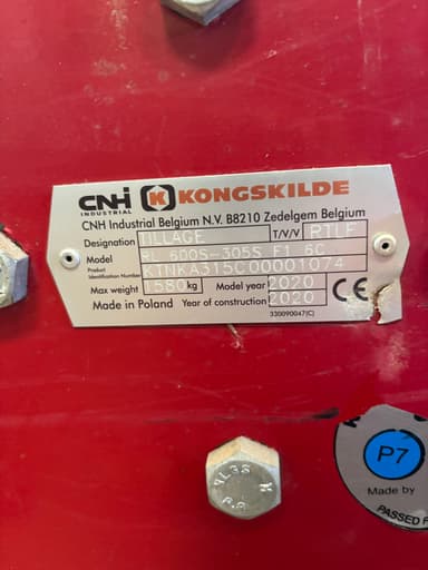 Fraise rotative KONGSKILDE Elle 600s - photo 2