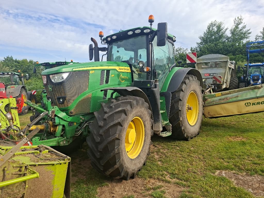 Tracteur JOHN DEERE 6R195 - photo principale
