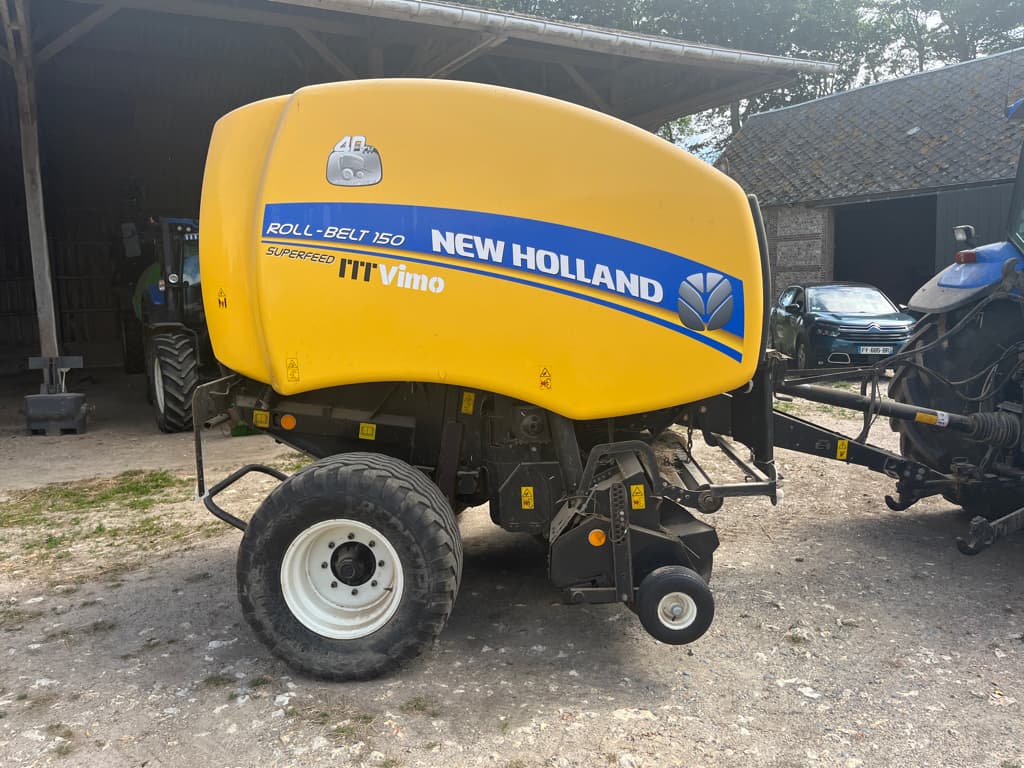 Presse balles rondes NEW HOLLAND Roll-belt 150 superfeed - photo principale