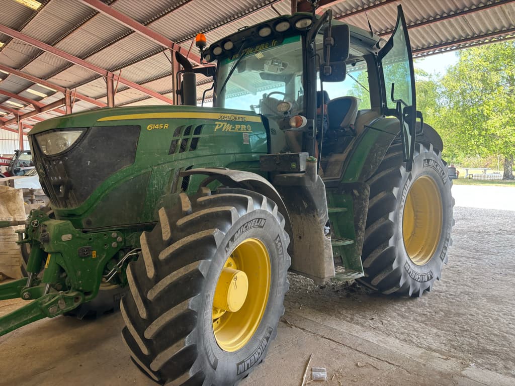 Tracteur JOHN DEERE 6145R - photo principale