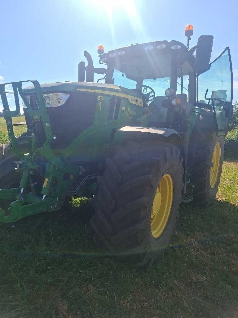 Tracteur JOHN DEERE 6R195 - photo principale