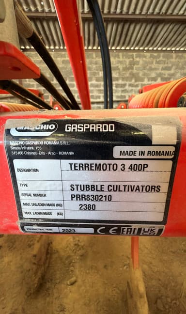 Decompacteur MASCHIO Terremoto 3 400P - photo 5