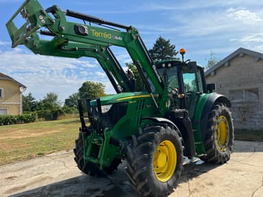 Tracteur chargeur JOHN DEERE 6150M - photo 2