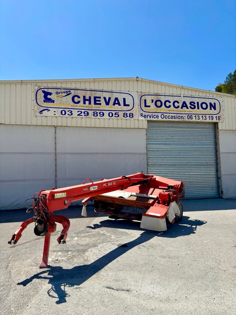 Faucheuse conditionneuse KUHN FC303 GC - photo principale