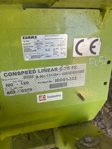 Bec à maïs CLAAS Conspeed 6.75 fc - photo 5