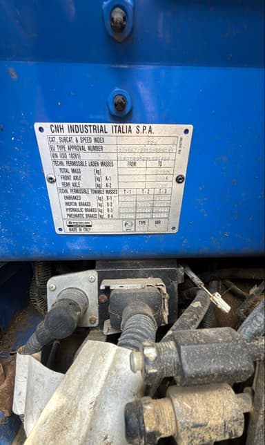 Tracteur chargeur NEW HOLLAND T5.95 dual Cmd arceau - photo 5