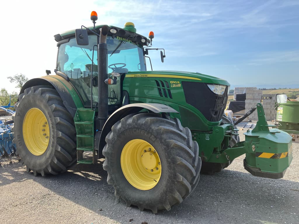Tracteur JOHN DEERE 6190R - photo principale