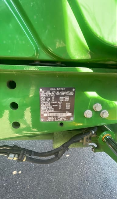 Tracteur JOHN DEERE 6110M+ epareuse - photo 5