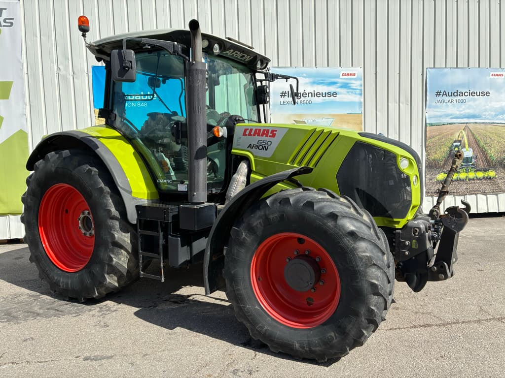 Tracteur CLAAS ARION 650 - photo principale