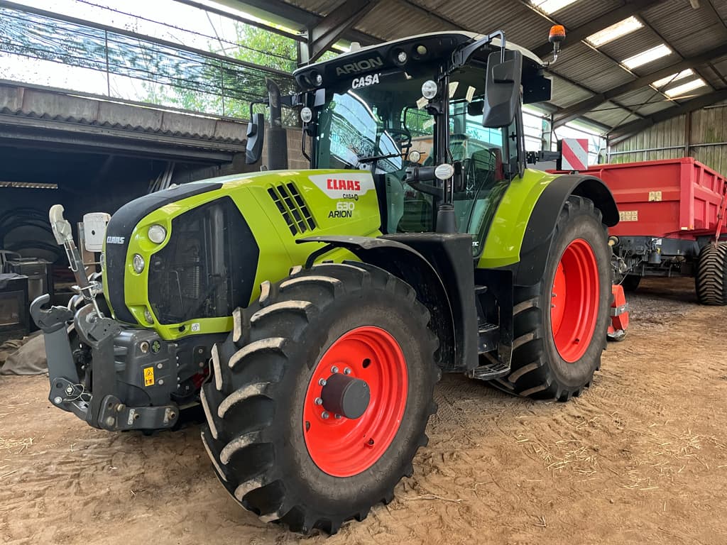 Tracteur CLAAS ARION 630 CEBIS - photo principale