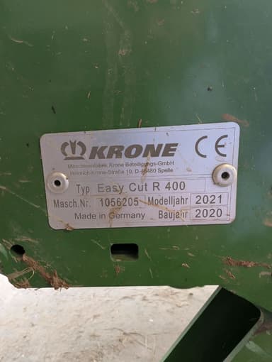 Faucheuse KRONE Easy cut R 400 - photo 5