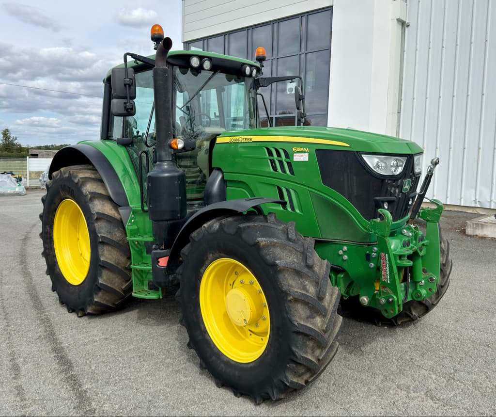 Tracteur JOHN DEERE 6155M POWERQUAD+ - photo principale