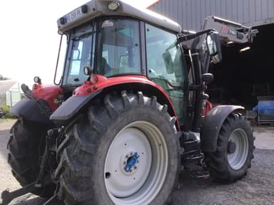 Tracteur chargeur MASSEY FERGUSON 5713 S  - photo 3