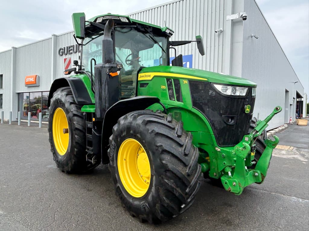 Tracteur JOHN DEERE 7R 270 - photo principale