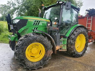Tracteur chargeur JOHN DEERE 6105r - photo 2