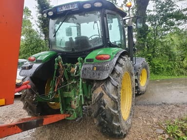 Tracteur chargeur JOHN DEERE 6105r - photo 3