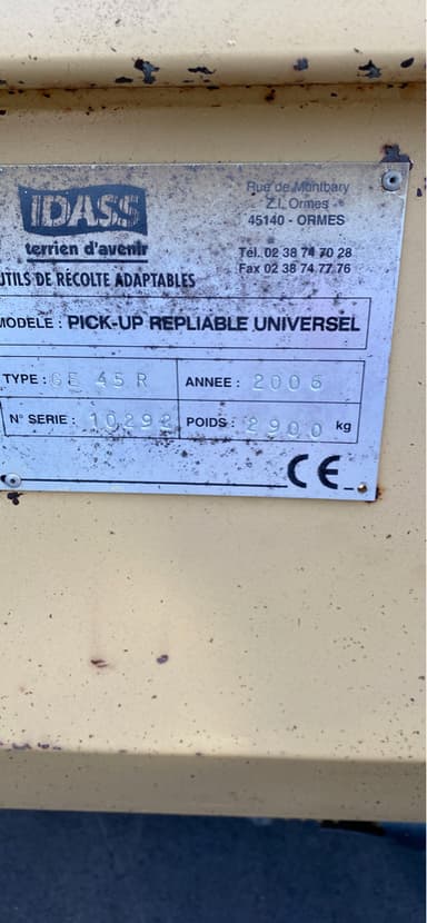Pick-up IDASS GE 45R - photo 5