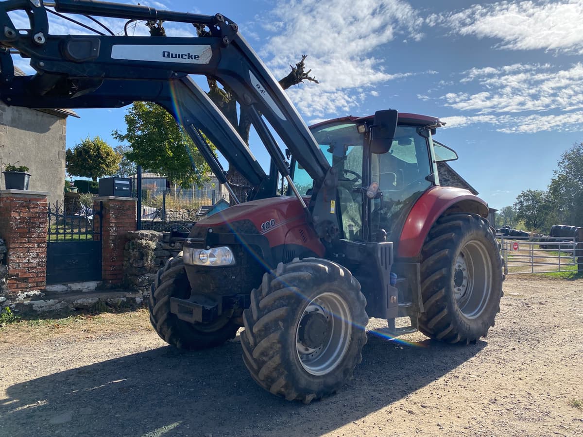 Tracteur chargeur CASE IH LUXXUM 100 - photo principale