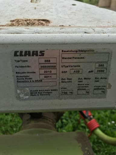 Faneuse CLAAS VOLTO 64 - photo 5