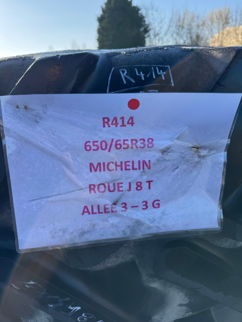 Pneumatique MICHELIN 650/65R38 - photo slide 2