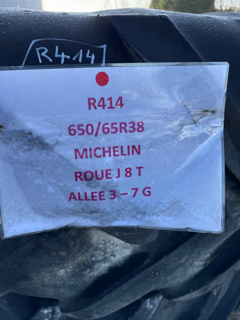 Pneumatique MICHELIN 650/65R38 - photo slide 2