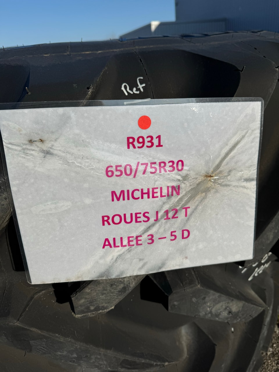 Pneumatique MICHELIN 650/75R30 - photo slide 2