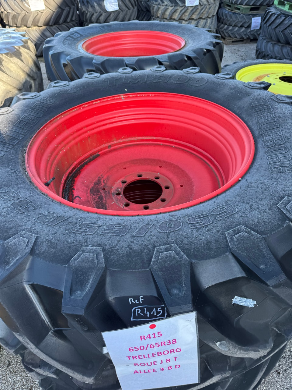 Pneumatique TRELLEBORG 650/65R38 - photo slide 3