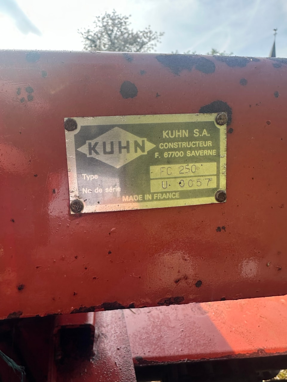 Faucheuse KUHN FC250 - photo slide 5