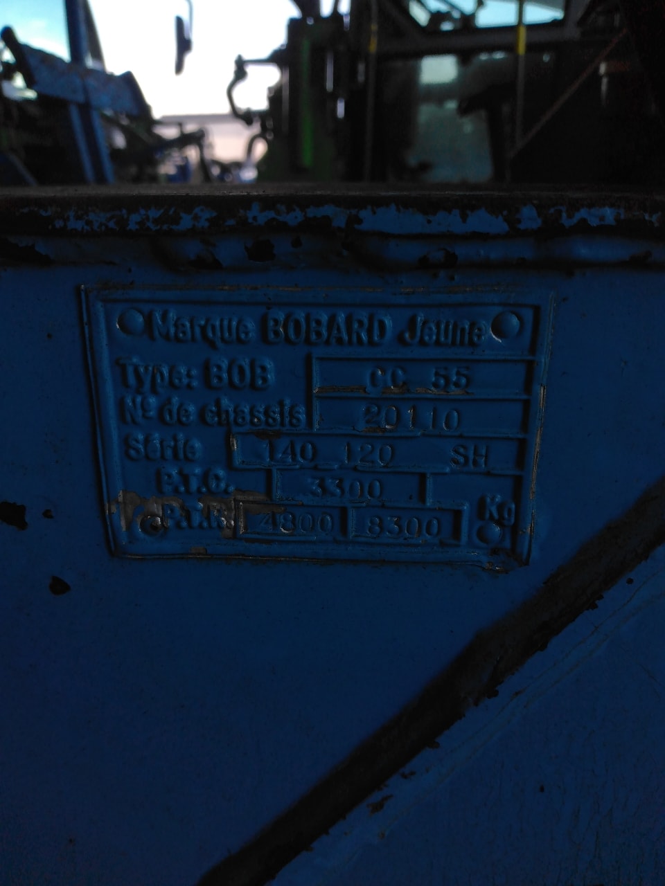 Tracteur enjambeur BOBARD CC 55 - photo slide 6