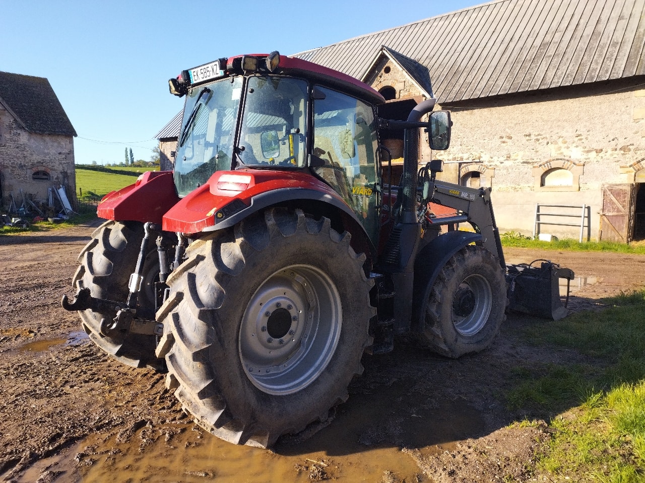 Tracteur chargeur CASE IH LUXXUM 110 - photo slide 6
