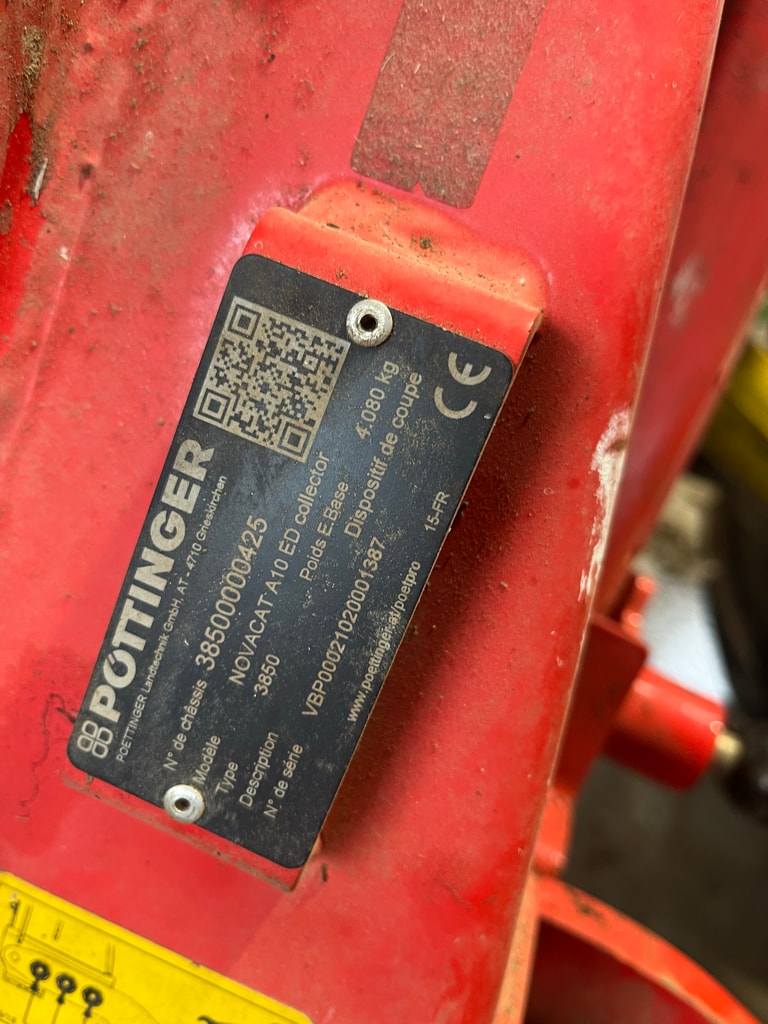 Faucheuse conditionneuse POTTINGER NOVACAT A10 ED COLLECTOR - photo slide 7