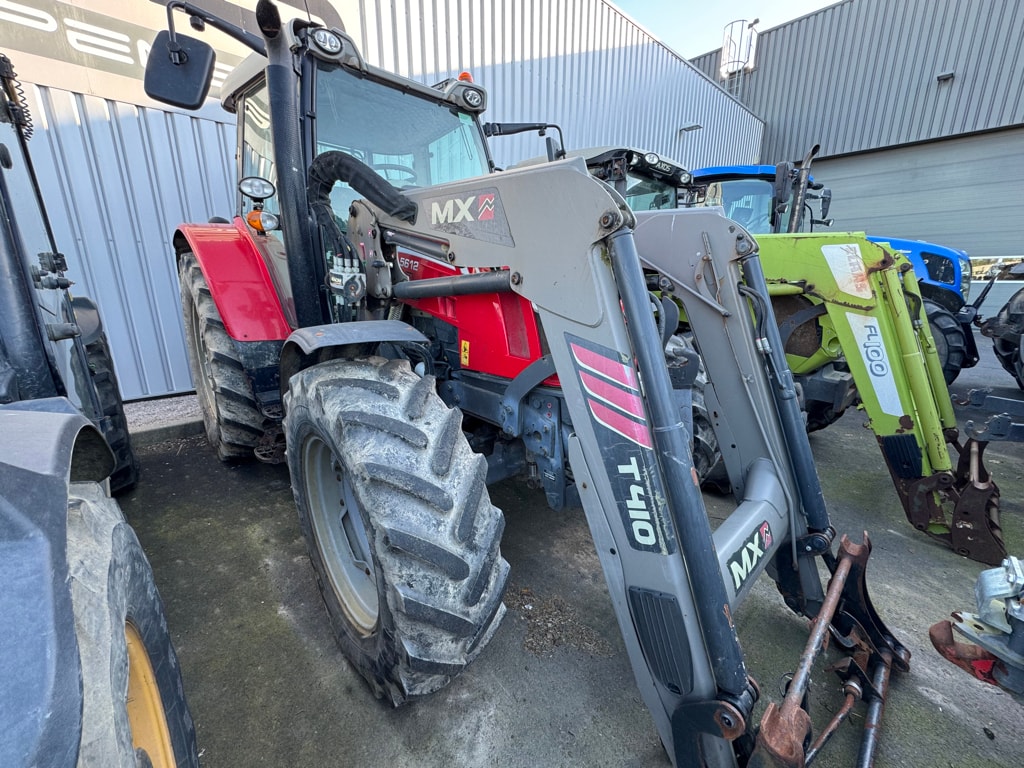 Tracteur chargeur MASSEY FERGUSON 5612 DYNA-6 - photo slide 2