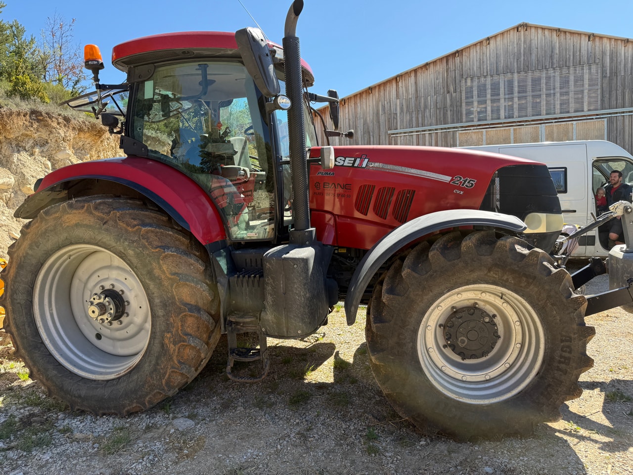 Tracteur CASE IH PUMA CVX 215 - photo slide 4