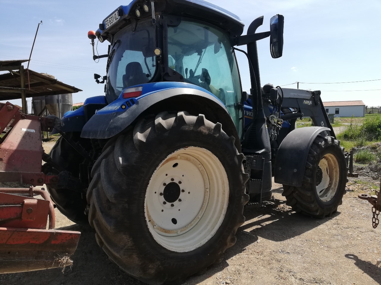 Tracteur NEW HOLLAND T6.155 - photo slide 6