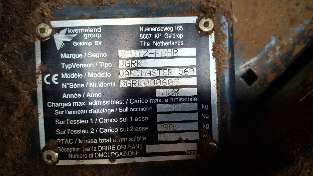 Presse balles rondes DEUTZ FAHR Variantes 560 - photo slide 6
