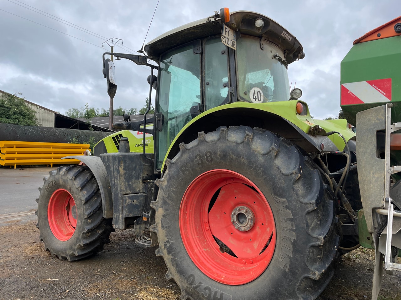 Tracteur CLAAS ARION 610 - photo slide 4
