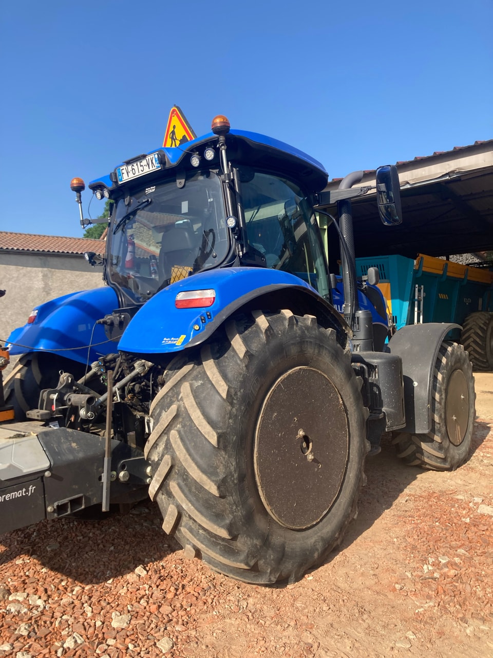 Tracteur NEW HOLLAND T7.190 - photo slide 6