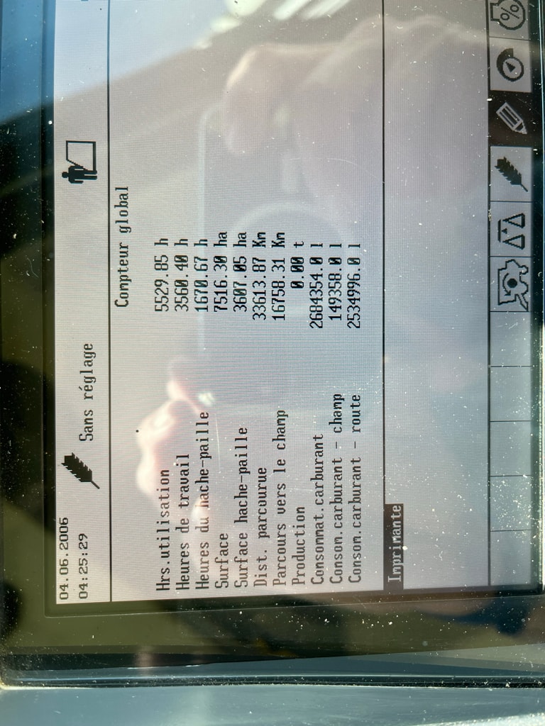 Moissonneuse CLAAS LEXION 560 2RM - photo slide 18