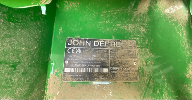 Coupe (MB) JOHN DEERE 722X - photo slide 9