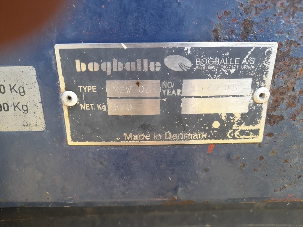 Epandeur engrais BOGBALLE M2W QZ - photo slide 9